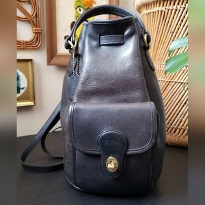 SOLD Vintage Coach purse leather backpack 9992